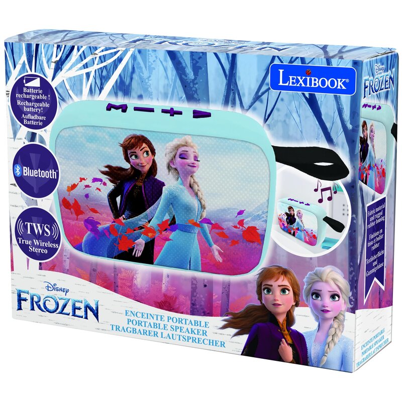 Zabawka głośnik mobilny LEXIBOOK Kraina Lodu BT018FZ