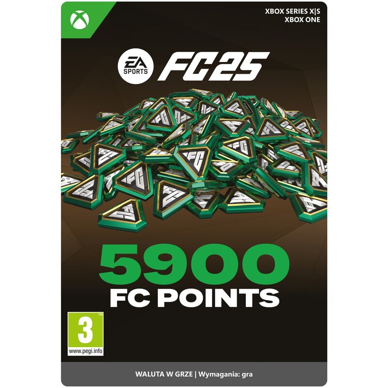 Kod aktywacyjny FC 25 Ultimate Team - 5900 punktów