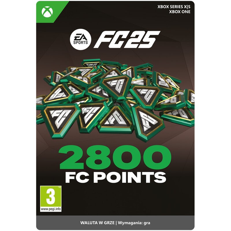 Kod aktywacyjny FC 25 Ultimate Team - 2800 punktów