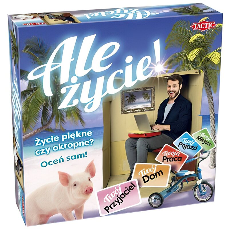 Gra planszowa TACTIC Ale życie! 55970
