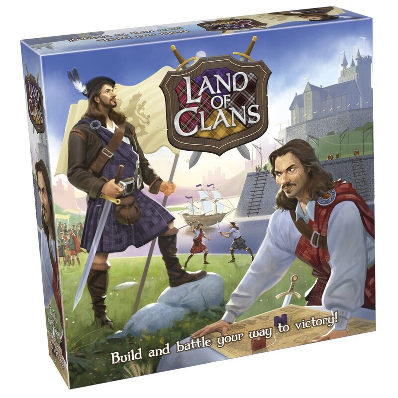 Gra planszowa TACTIC Land of Clans 56621