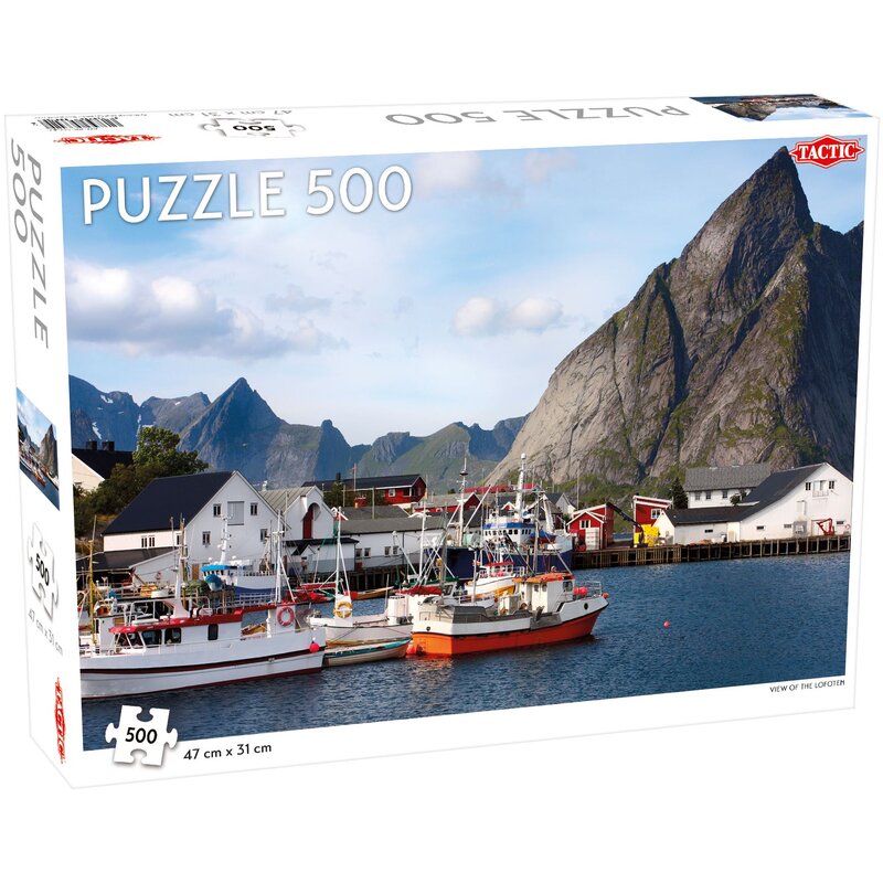 Puzzle TACTIC Lovers View of the Lofoten 56642 (500 elementów)