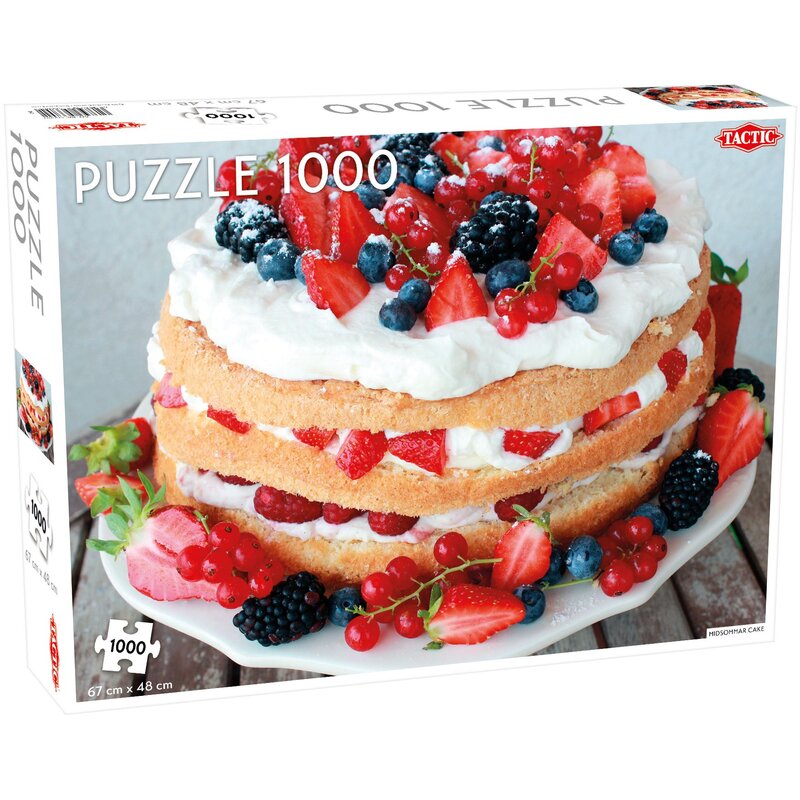 Puzzle TACTIC Lovers Midsommar Cake 56680 (1000 elementów)