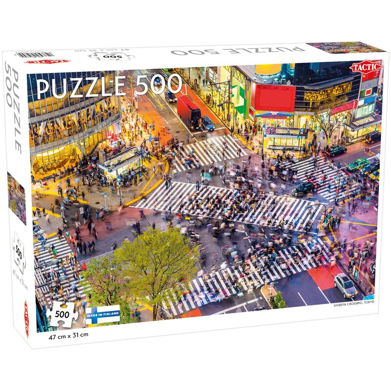Puzzle TACTIC Lovers Shibuya Crossing Tokyo 58289 (500 elementów)