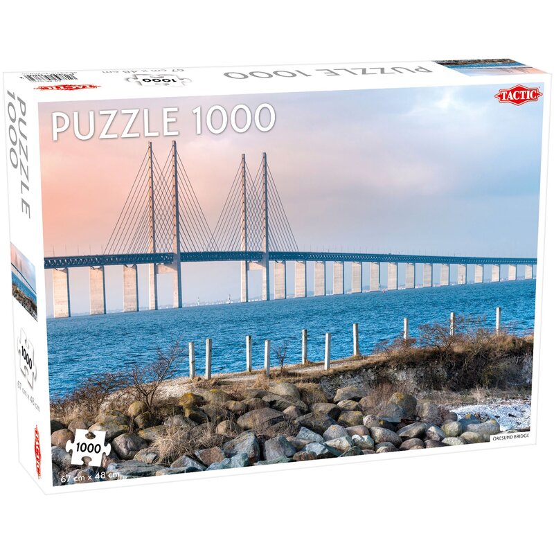 Puzzle TACTIC Lovers Öresund Bridge 56683 (1000 elementów)