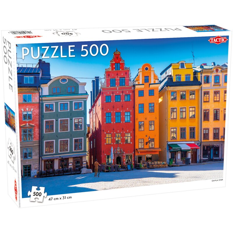 Puzzle TACTIC Lovers Gamla Stan 58681 (500 elementów)