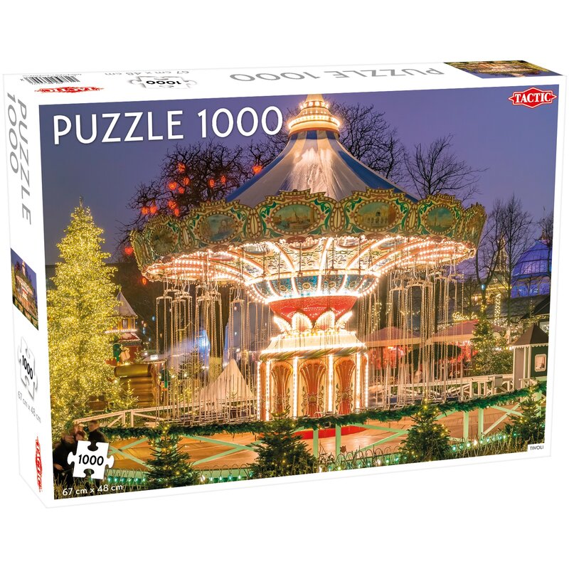 Puzzle TACTIC Lovers Tivoli 56699 (1000 elementów)