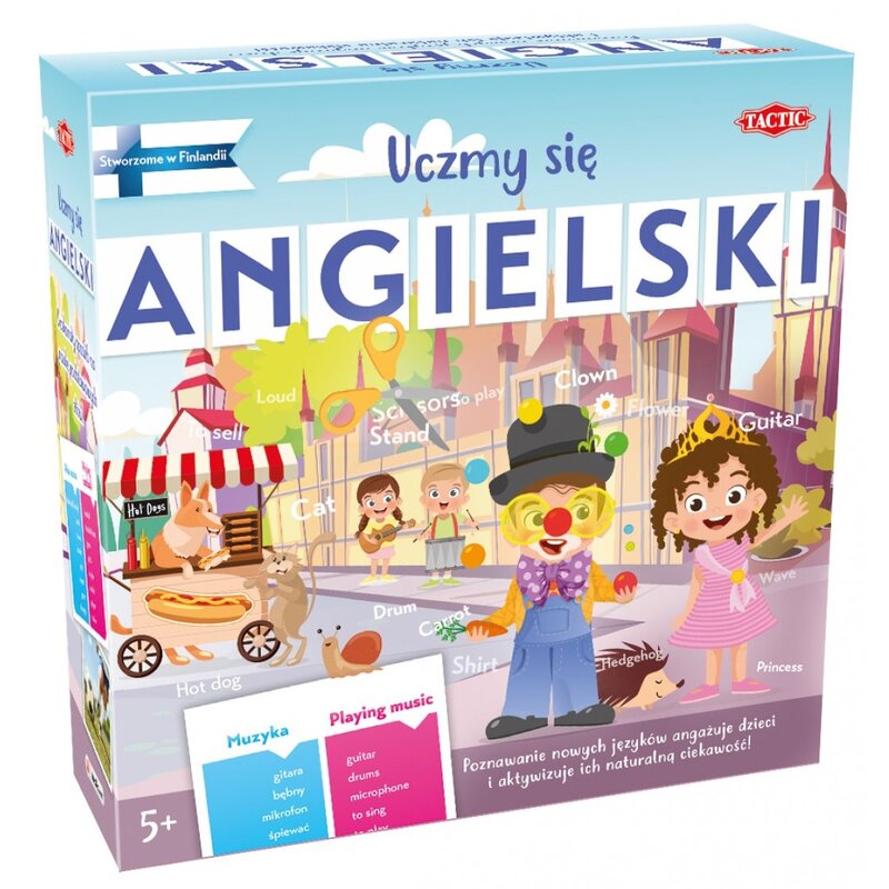 Gra edukacyjna TACTIC Uczmy się Angielski 58484