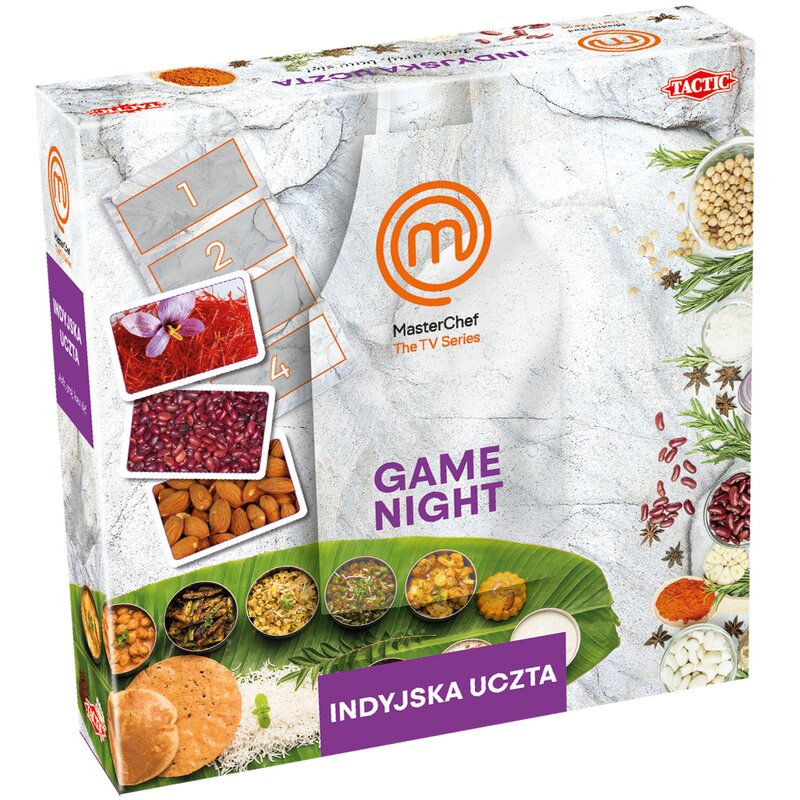 Gra towarzyska TACTIC Game Night MasterChef: Indyjska Uczta 58238