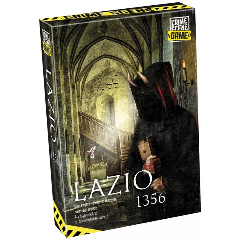 Gra strategiczna TACTIC Crime Scene Lazio 1356 18+