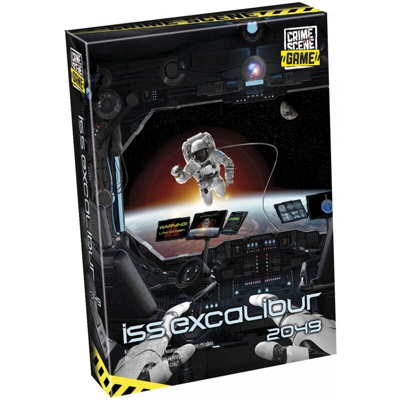 Gra strategiczna TACTIC Crime Scene ISS Excalibur 2049 18+