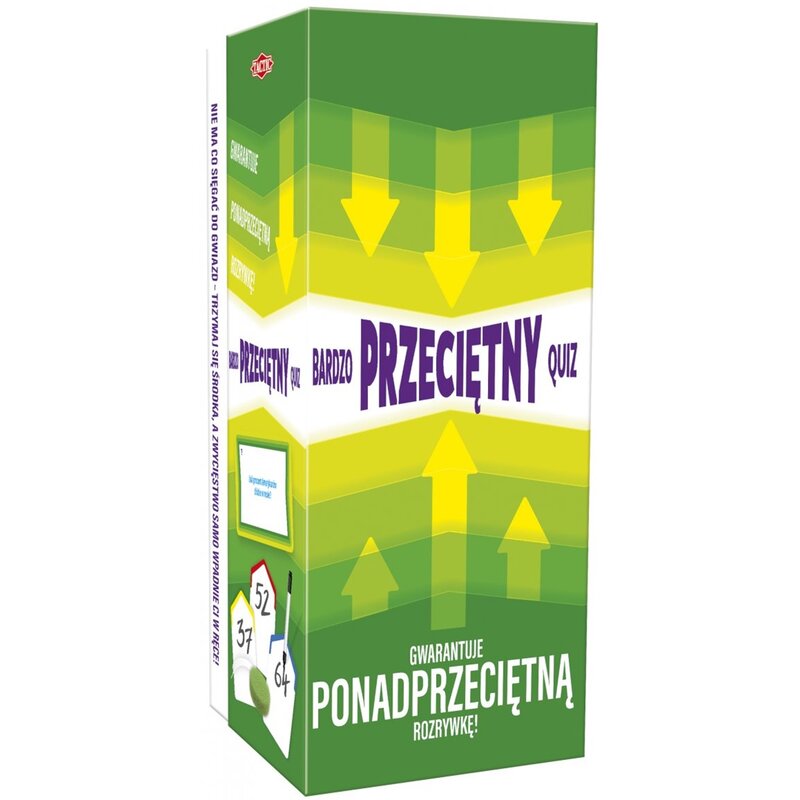 Gra towarzyska TACTIC Bardzo Przeciętny Quiz