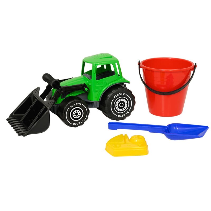 Koparka PLASTO + akcesoria do piasku