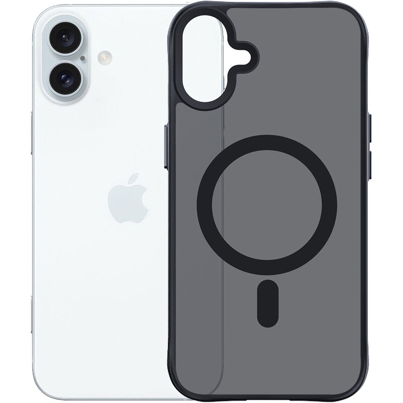 Etui XLINE MagSystem Smoke Guardx do Apple iPhone 16 Czarny transparentny