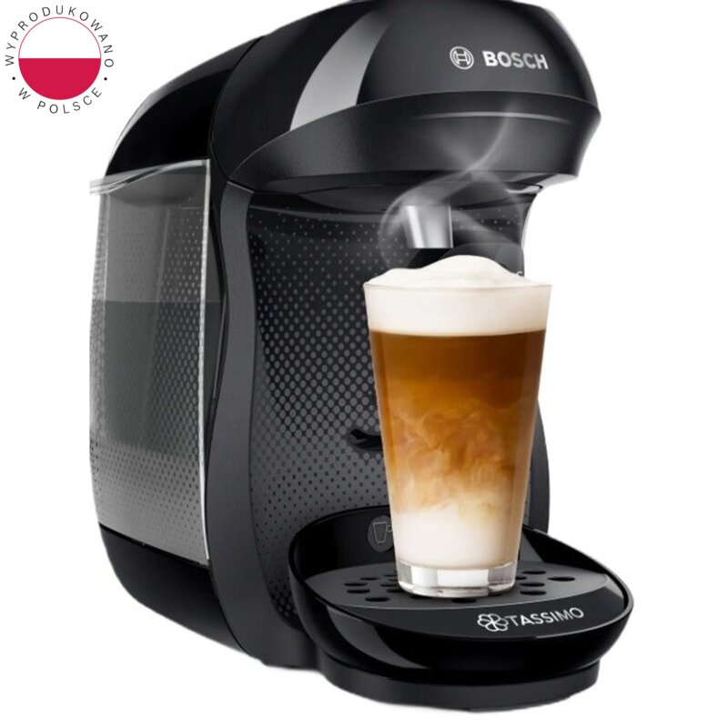 Ekspres BOSCH Tassimo Happy TAS102E Czarny Guiltfree