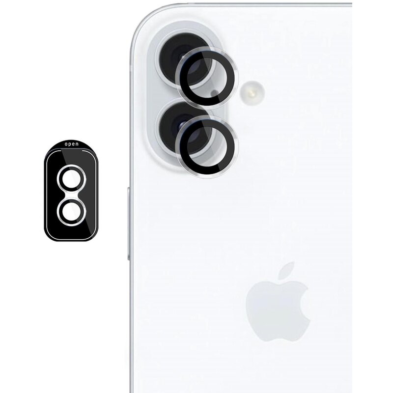 Nakładka na obiektyw 3MK Lens Protection Pro do Apple iPhone 16/16 Plus Przezroczysty