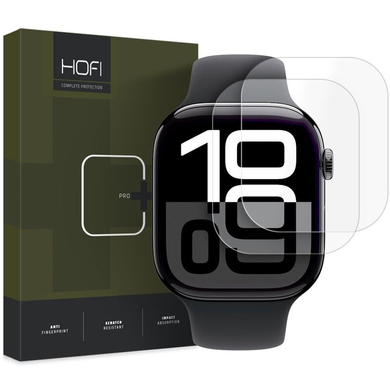 Folia hydrożelowa HOFI HydroFlex Pro+ do Apple Watch 10/11 (46 mm) 2szt.