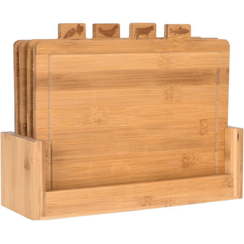 Zestaw desek GOCKOWIAK Dorri Bambusowe (4 sztuki)