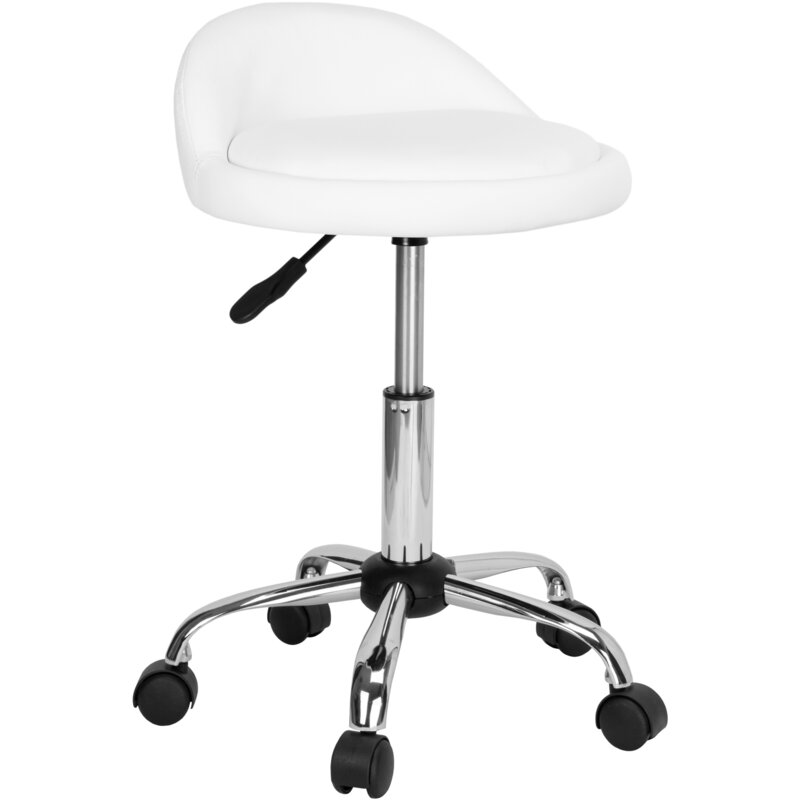 Taboret kosmetyczny EHOKERY Lomo Biały
