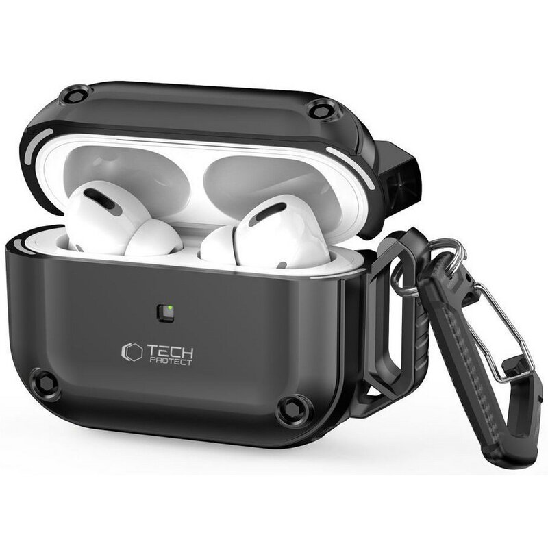 Tech-Protect Rough Hook do Apple Airpods Pro (1.|2. gen.) black