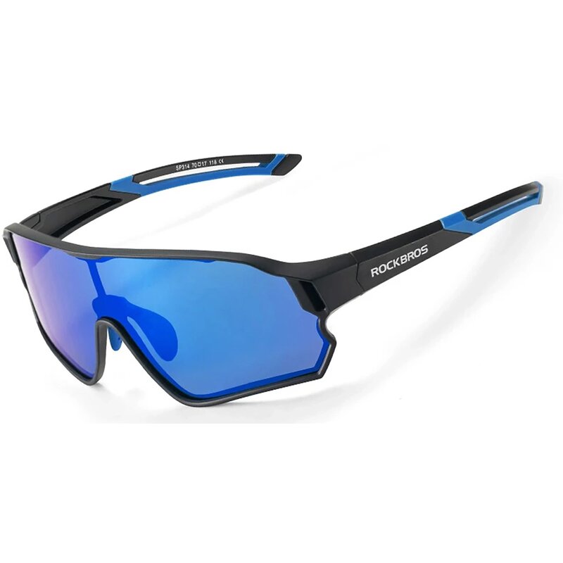 Okulary rowerowe ROCKBROS 14110009001 Czarno-niebieski