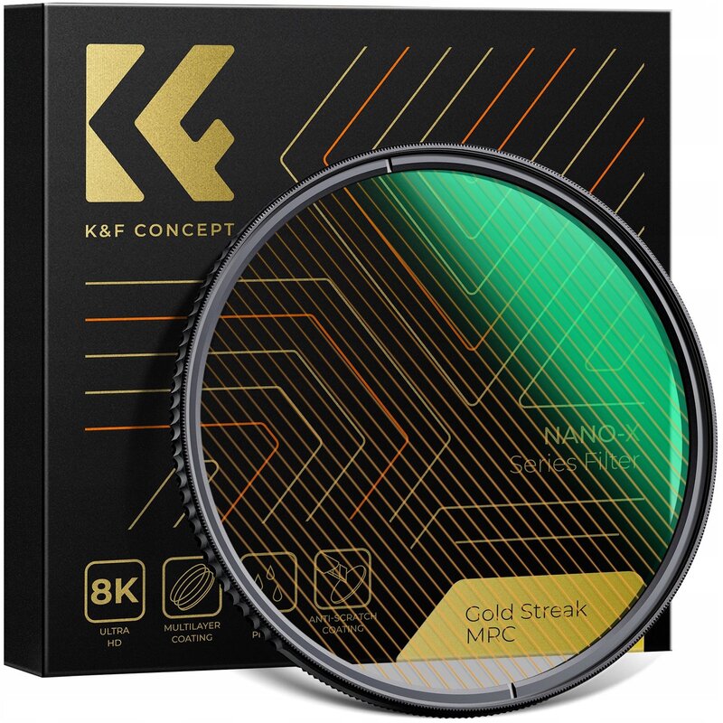 Filtr K&F CONCEPT KF01.2106 Gold Streak 58 mm