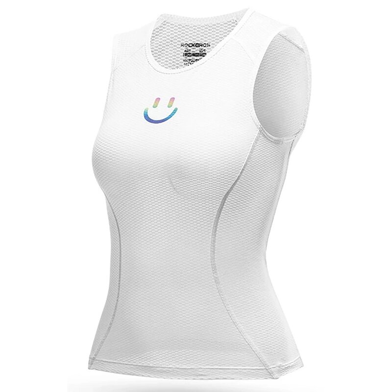 Podkoszulek rowerowy ROCKBROS YDBX001 (rozmiar M/L) Biały