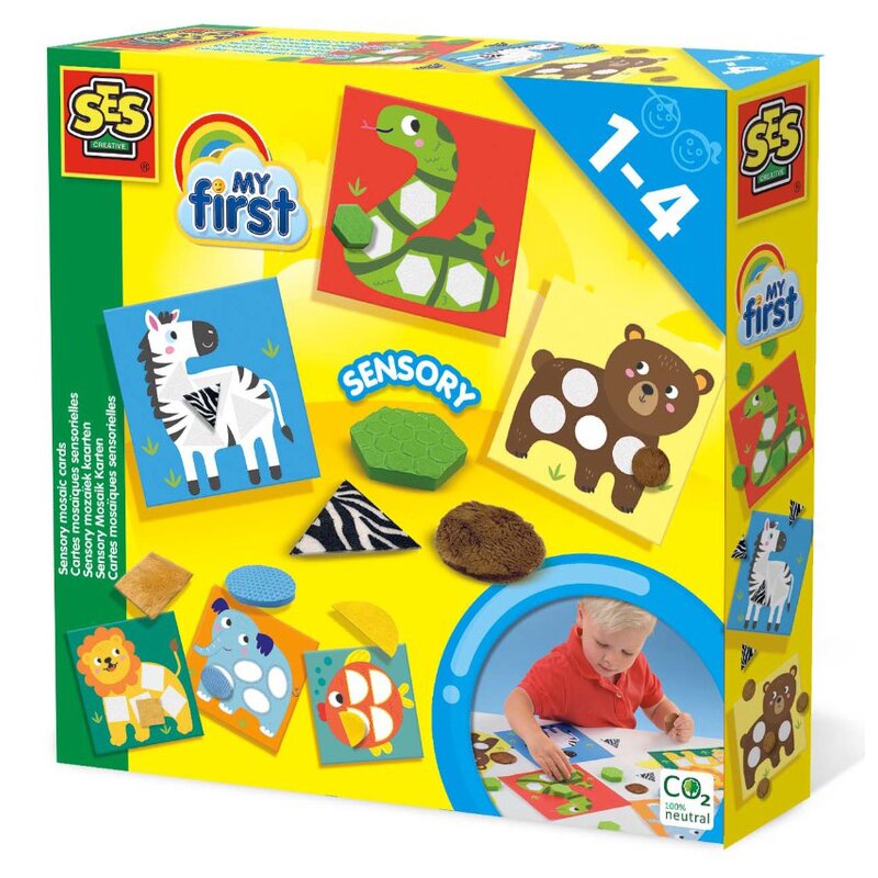 Zestaw kreatywny SES Creative Mozaika sensoryczna 14483