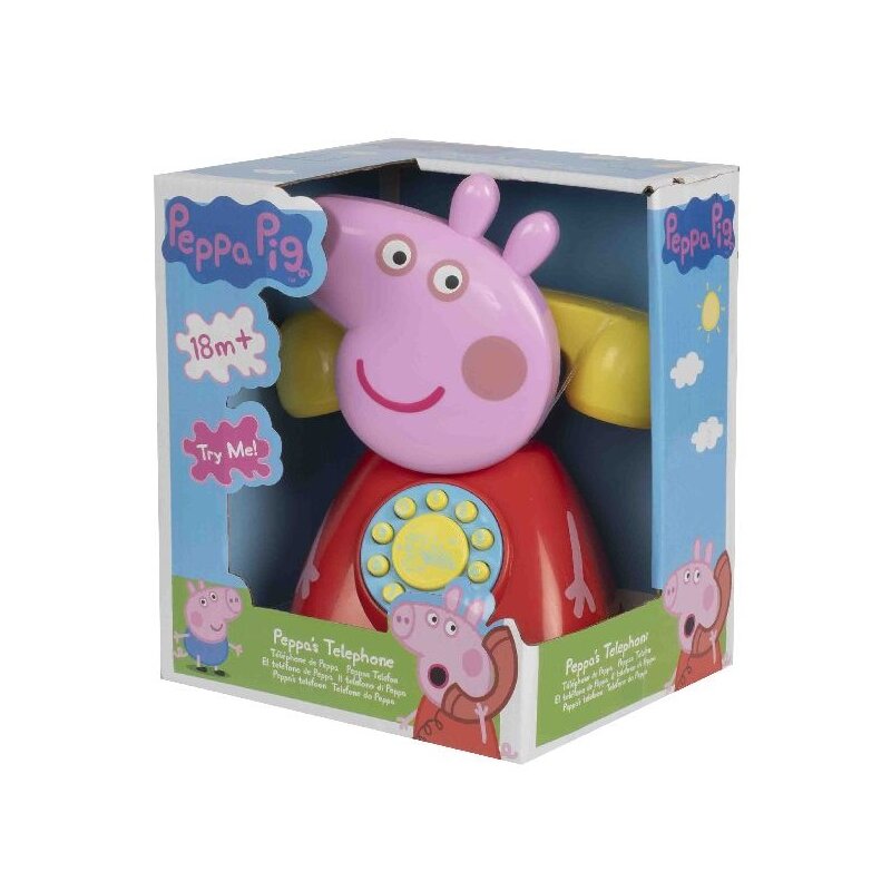 Zabawka interaktywna HTI Świnka Peppa Telefon 1684687