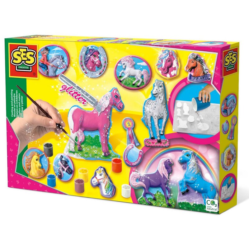 Zestaw kreatywny SES Creative Konie 01155