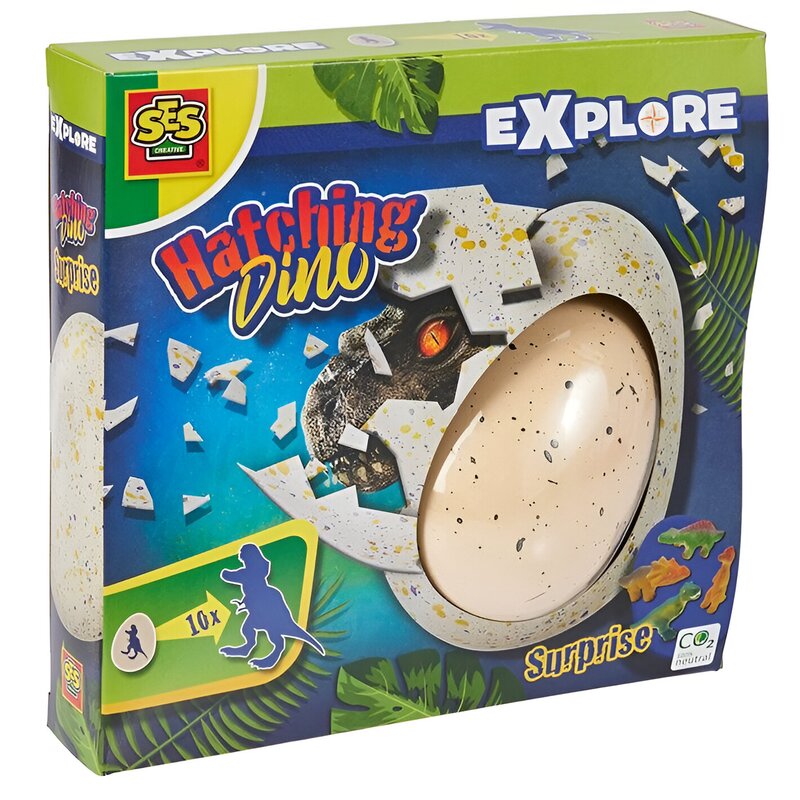 Zabawka SES Creative Explore Rosnący dinozaur z jaja 25063