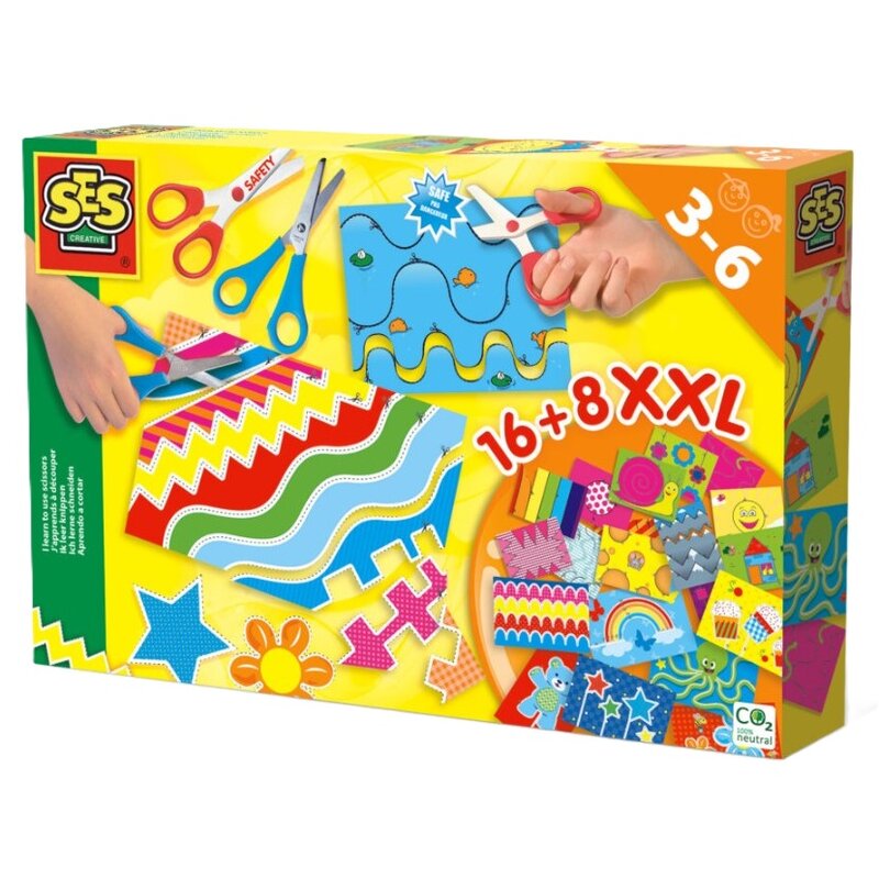 Zestaw kreatywny SES Creative Nauka wycinania 14828