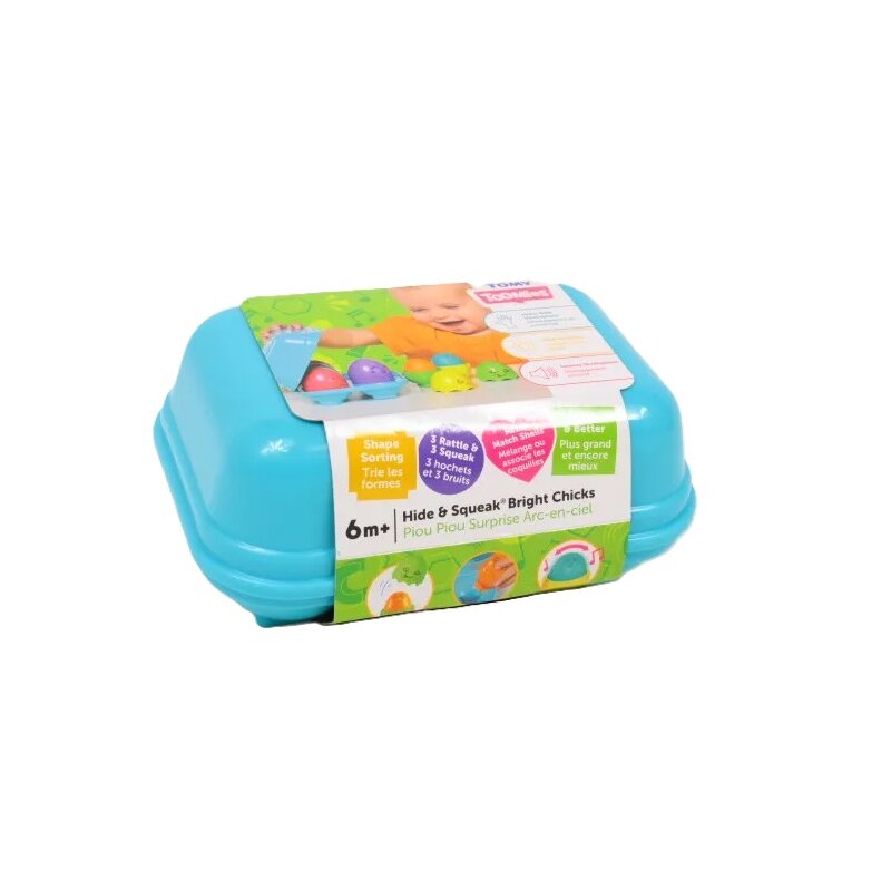 Zabawka edukacyjna TOMY Toomies Jajeczka z dźwiękami E73563