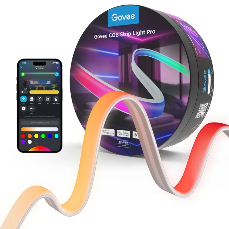 Taśma LED GOVEE Strip Lights Pro H61E5 3 m WiFi/Bluetooth