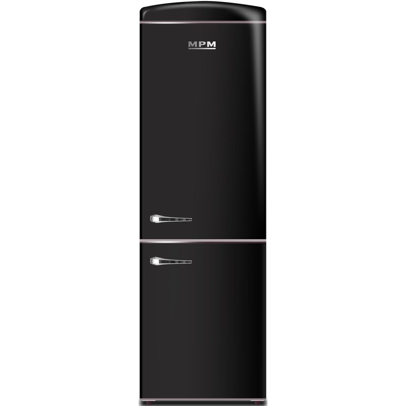 MPM 375-FR-53 Pełny No Frost 195cm Komora świeżości Czarny