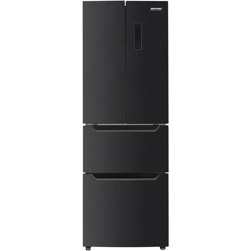 Lodówka MPM 351-SBF-07 3D No frost 186cm Ciemna inox