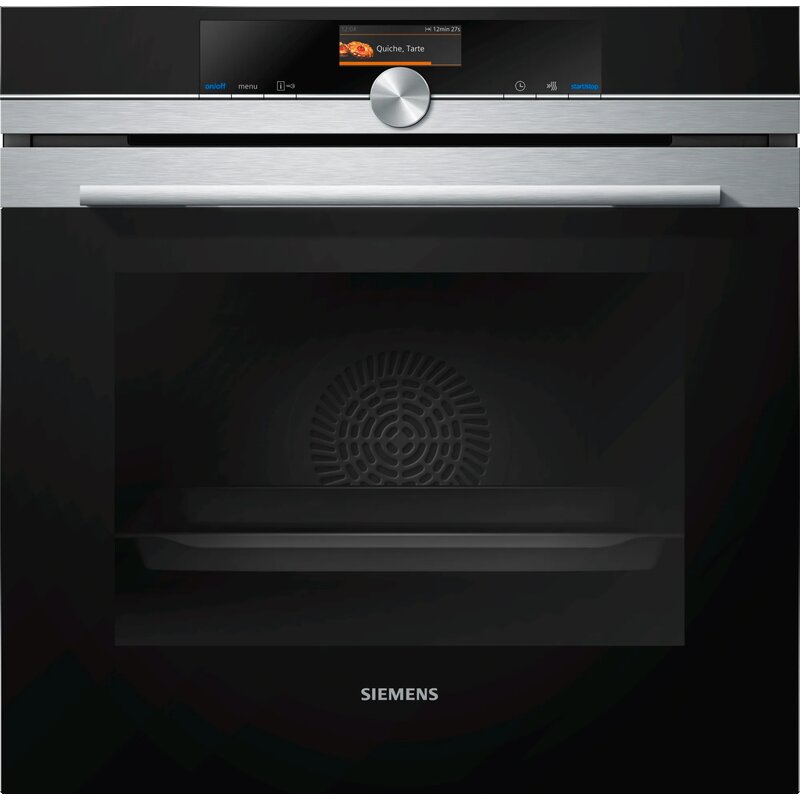 Piekarnik SIEMENS HB676GBS1 Elektryczny Czarno-srebrny A+