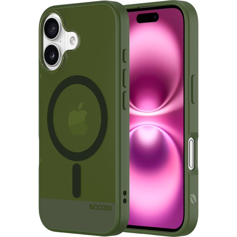 Etui INCASE Slim Case MagSafe do Apple iPhone 16 Zielony