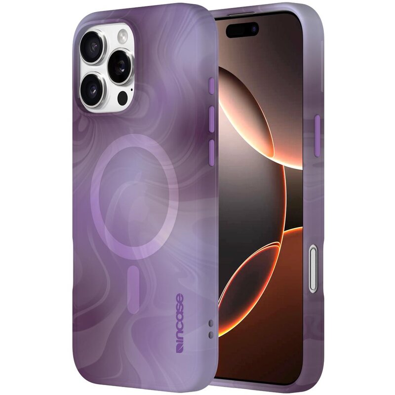 Etui INCASE Halo Case MagSafe do Apple iPhone 16 Pro Max Liliowy