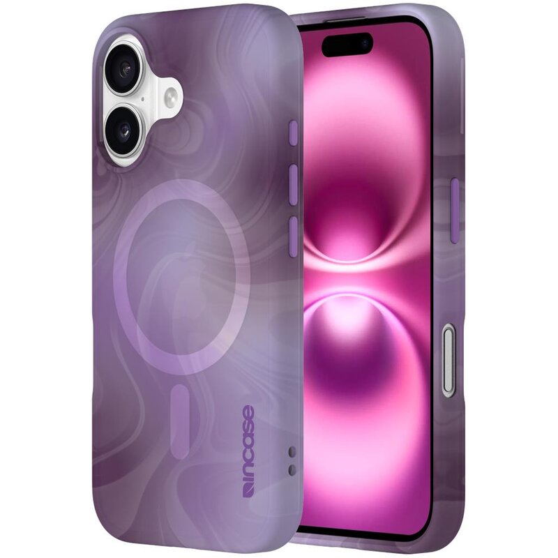 Etui INCASE Halo Case MagSafe do Apple iPhone 16 Liliowy
