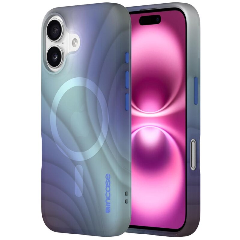 Etui INCASE Halo Case MagSafe do Apple iPhone 16 Niebieski