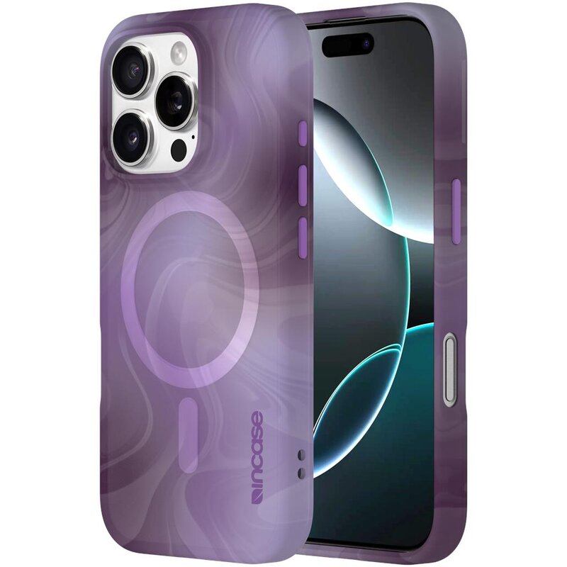 Etui INCASE Halo Case MagSafe do Apple iPhone 16 Pro Liliowy