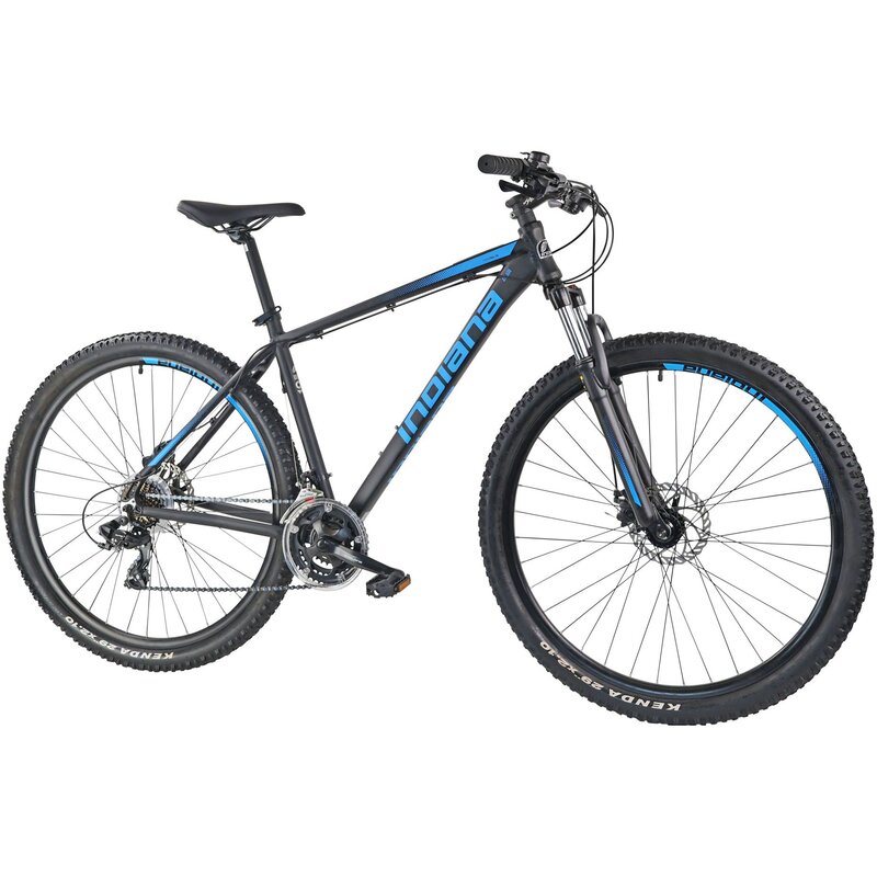 Rower górski MTB INDIANA X-Pulser 1.9 M17 29 cali męski Czarno-niebieski