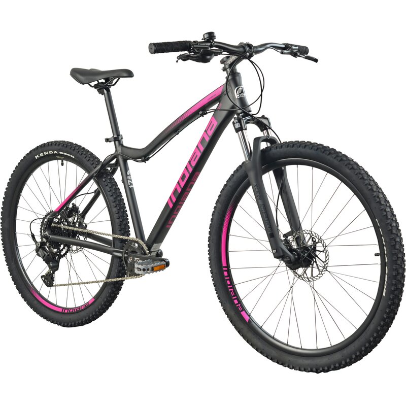 Rower górski MTB INDIANA X-Pulser 3.7 D21 27.5 cala damski Czarno-fuksjowy