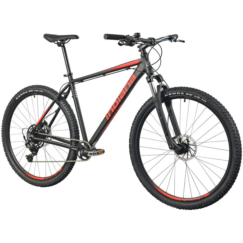 Rower górski MTB INDIANA X-Pulser 2.9 M17 29 cali męski Czarno-czerwony