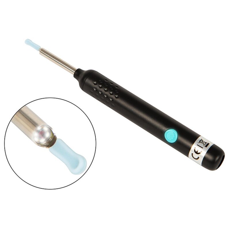 Otoskop z kamerą WIFI BLOW Czarny