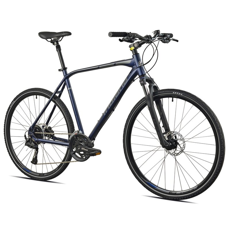 Rower crossowy INDIANA X-Cross 5.0 M21 męski Granatowo-szary