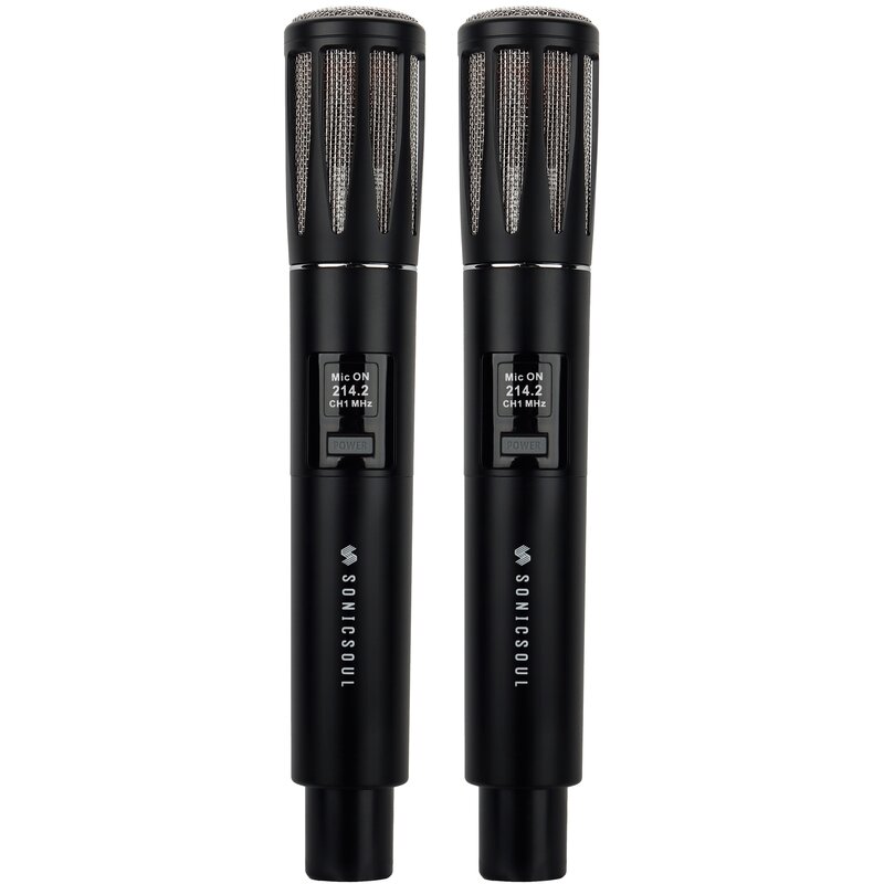 Mikrofon bezprzewodowy SONICSOUL U-802 (2 szt.)