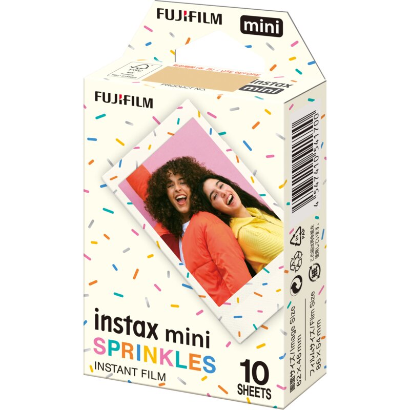 Wkład do aparatu FUJIFILM Instax Mini Sprinkles 10 arkuszy