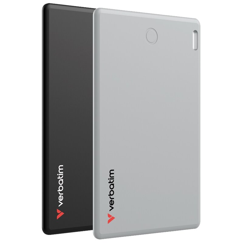 Verbatim My Finder Card Bluetooth NFC dwupak czarny/srebrny